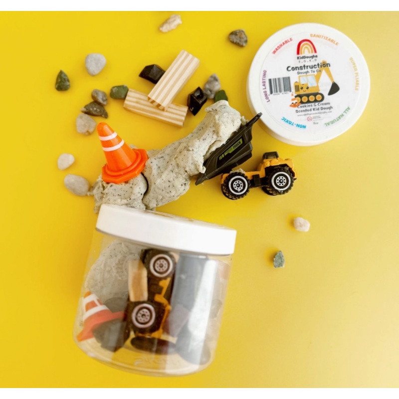 Construction (Cookies & Cream) Dough-To-Go - Earth Grown KidDoughs