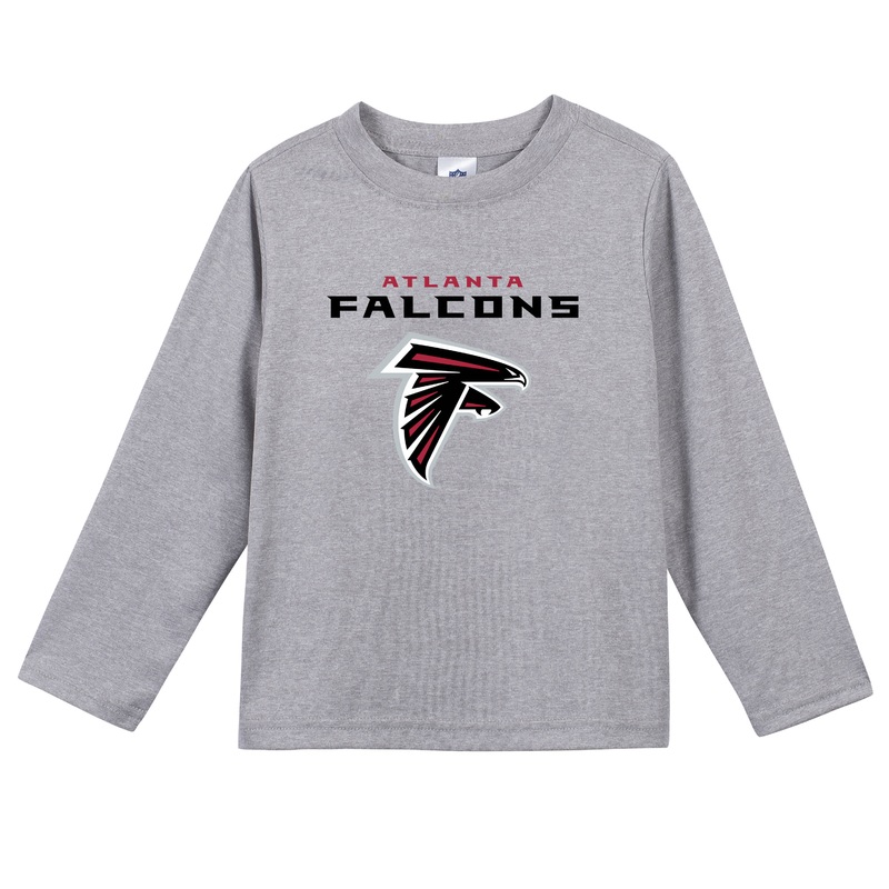 Atlanta Falcons Boys Long Sleeve Tee Shirt H9478444319