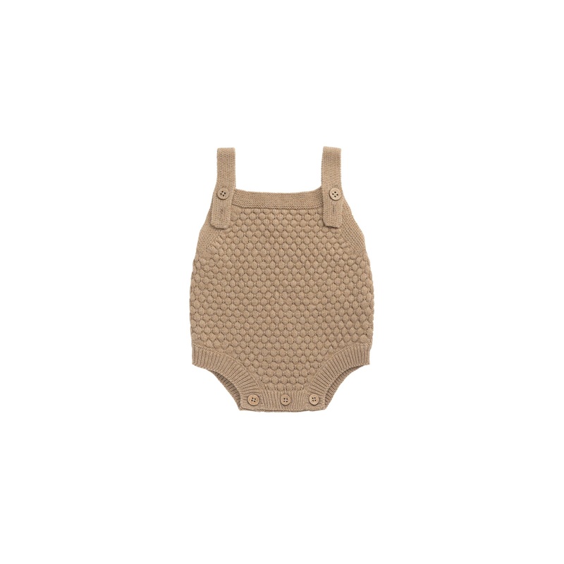 Jasper Romper - Toffee Marle