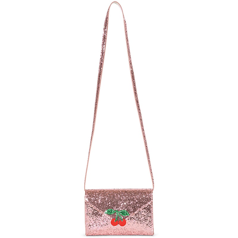 Love Letter Bag in Pink Glitter by Konges Slojd