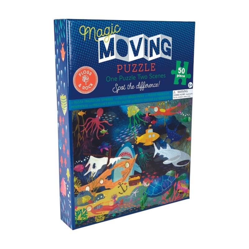Magic Moving Puzzle  Deep Sea - Floss & Rock