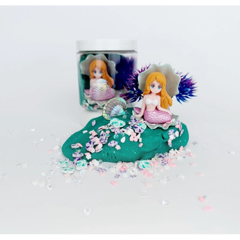 Mermaid Mini (Tropical Punch) Dough-To-Go - Earth Grown KidDoughs