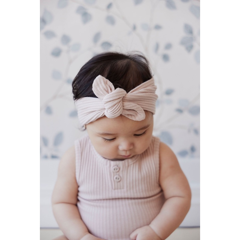 Rib Headband - Whisper Pink