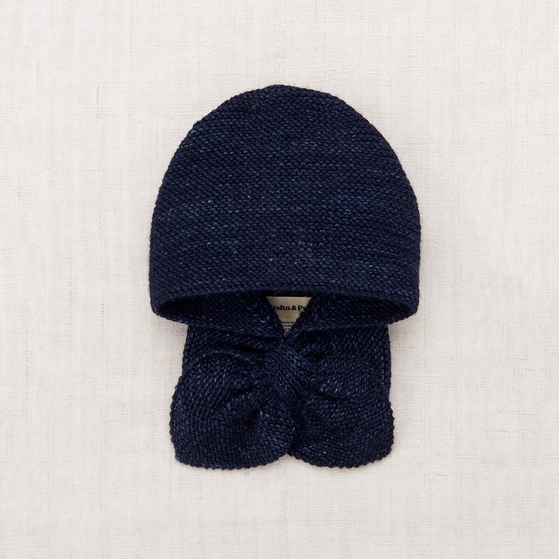 Sledding Hood in Ink by Misha & Puff