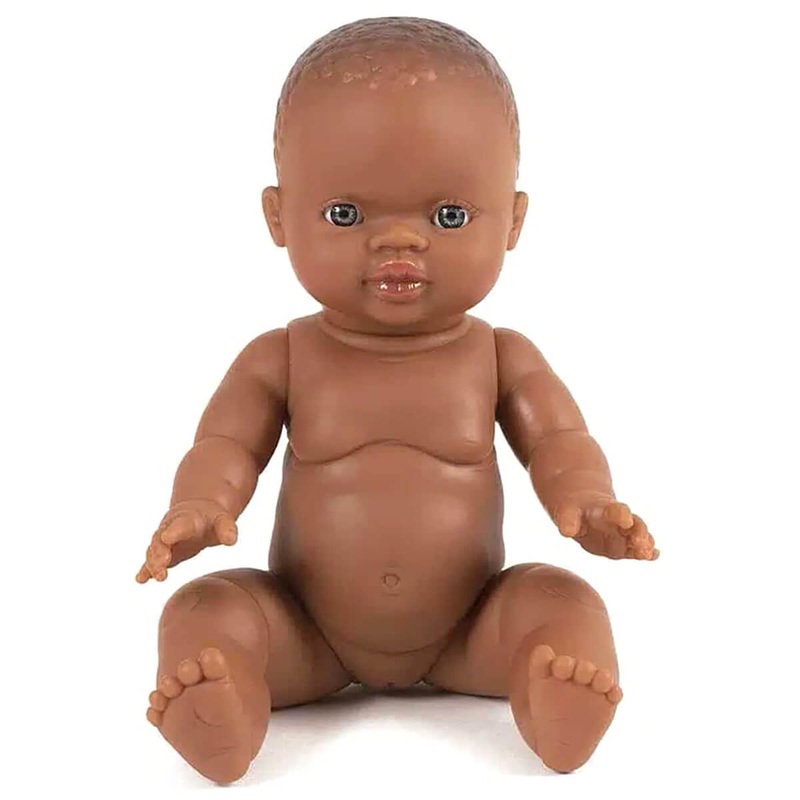 Zelie Girl Doll (34cm African Light Eyes) by Minikane X Paola Reina