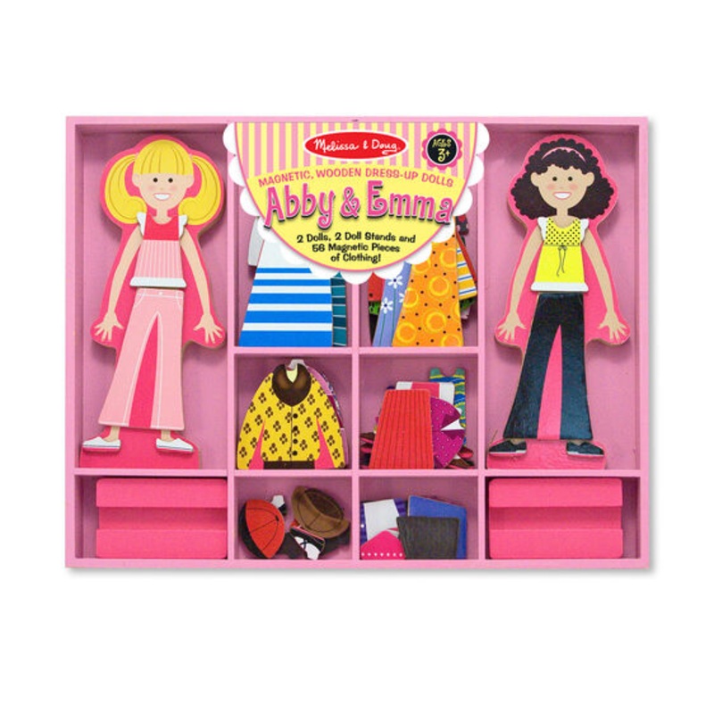 Abby & Emma Magnetic Dress-Up Set
