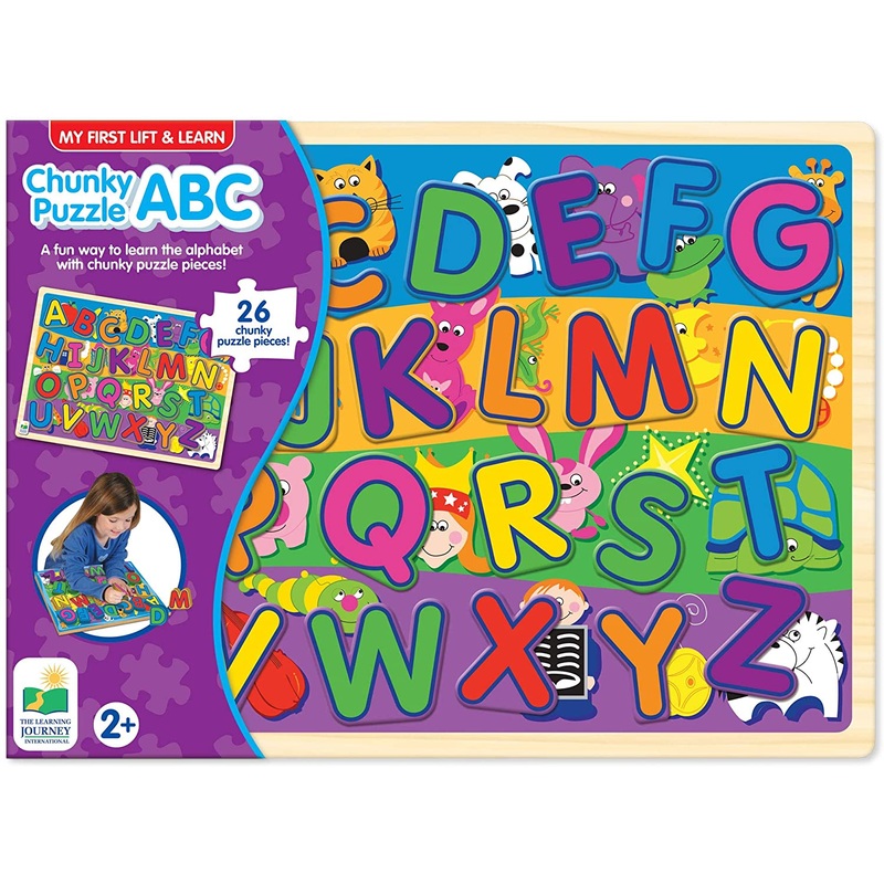 The Learning Journey My First Chunky Lift & Learn Abc Puzzle