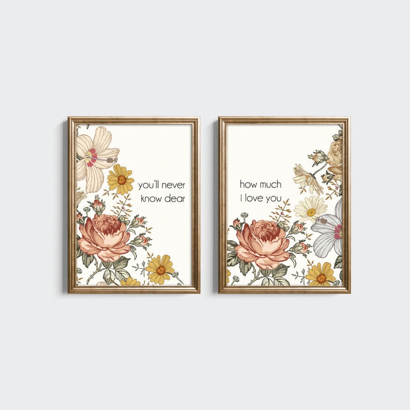 You'll Never Know Bundled Digital Nursery Art