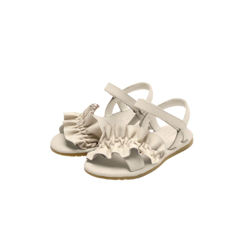 Fine Sandals | Ivory Leather