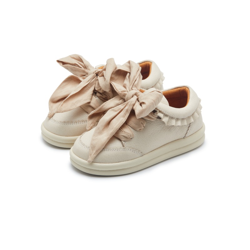Lexley Sneakers | Cream Leather