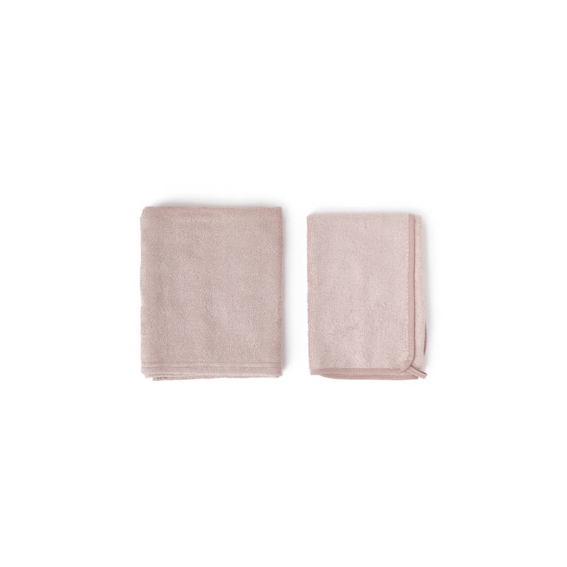 Towel Set newborn 2PC - Sponge - PINK 04