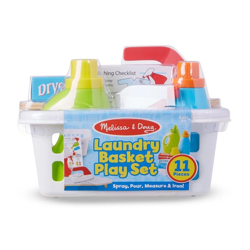 Melissa & Doug Laundry Basket Play Set