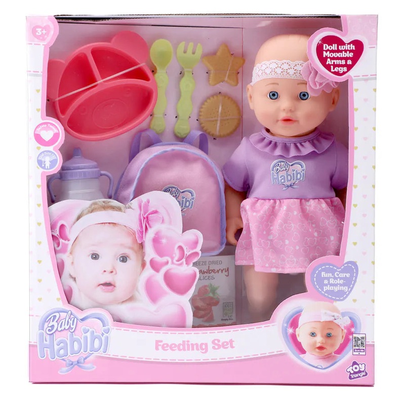 Baby Habibi Doll Feeding Set 14inch