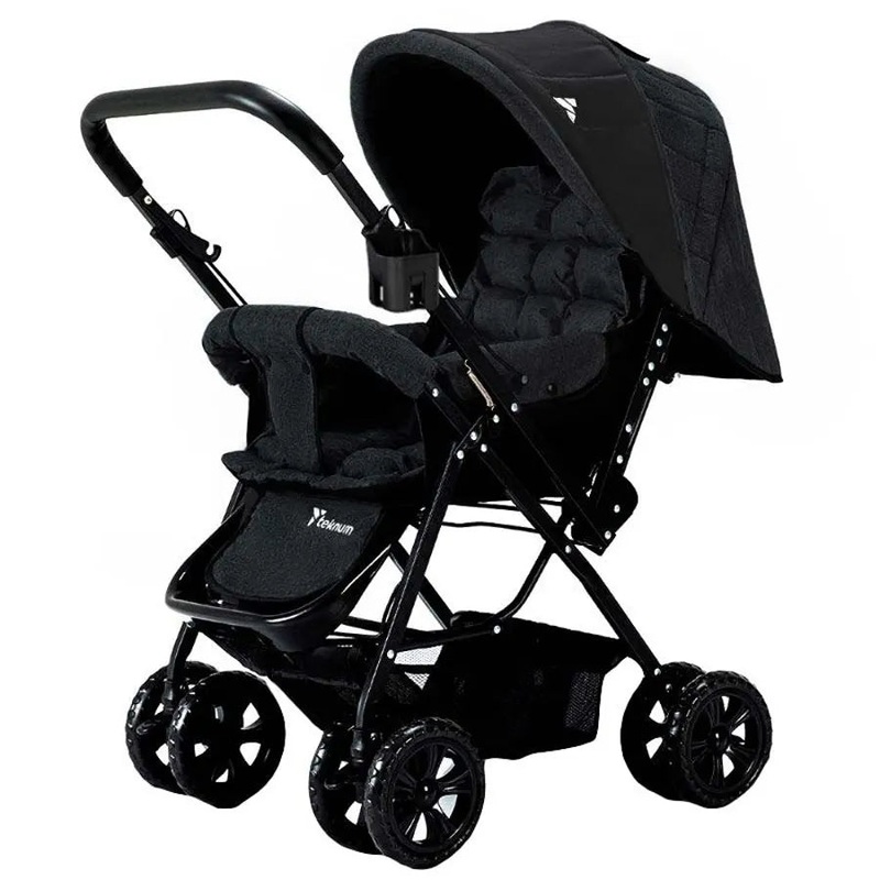 Teknum Look At Me Reversible Stroller (Black)