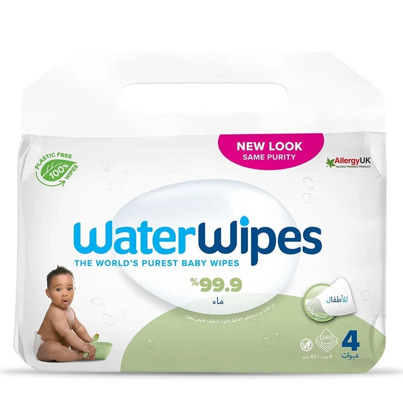 WaterWipes Soapberry 240s (Plastic Free)