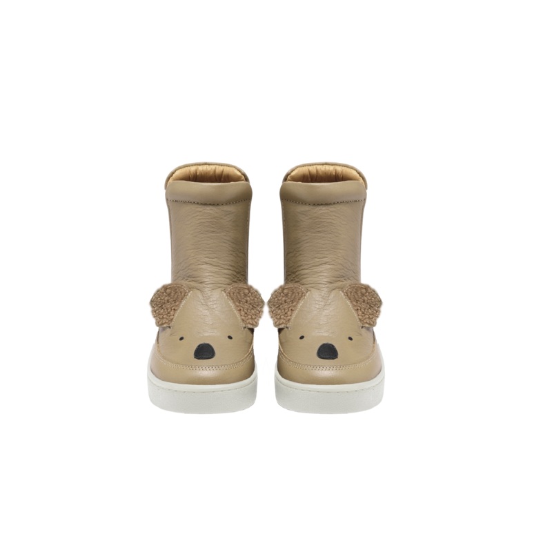 Thuru Exclusive Boots | Fluffy Koala | Taupe Leather