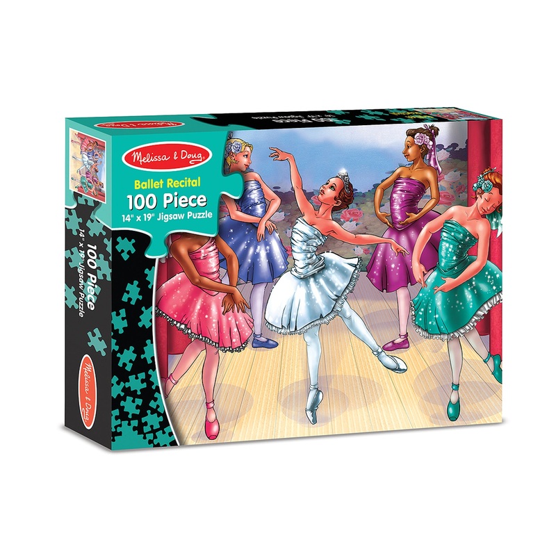 Ballet Recital Jigsaw Puzzle 100 Pcs