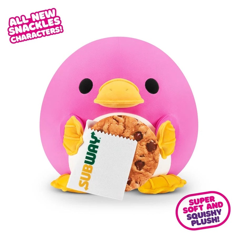 Zuru Snackles Series 2 - Platypus & Subway (Cookie) 16 Plush