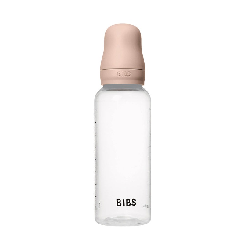 Bibs Baby Bottle Round Latex 1 Pack 270 ml Medium Flow Blush