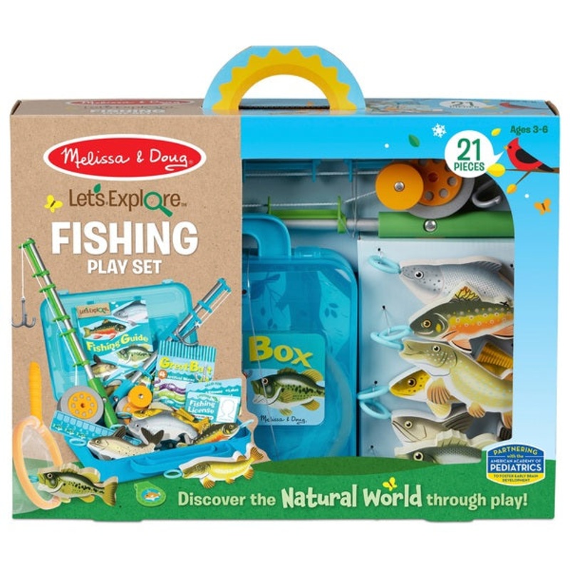 Melissa & Doug Let's Explore Fishing Play Set