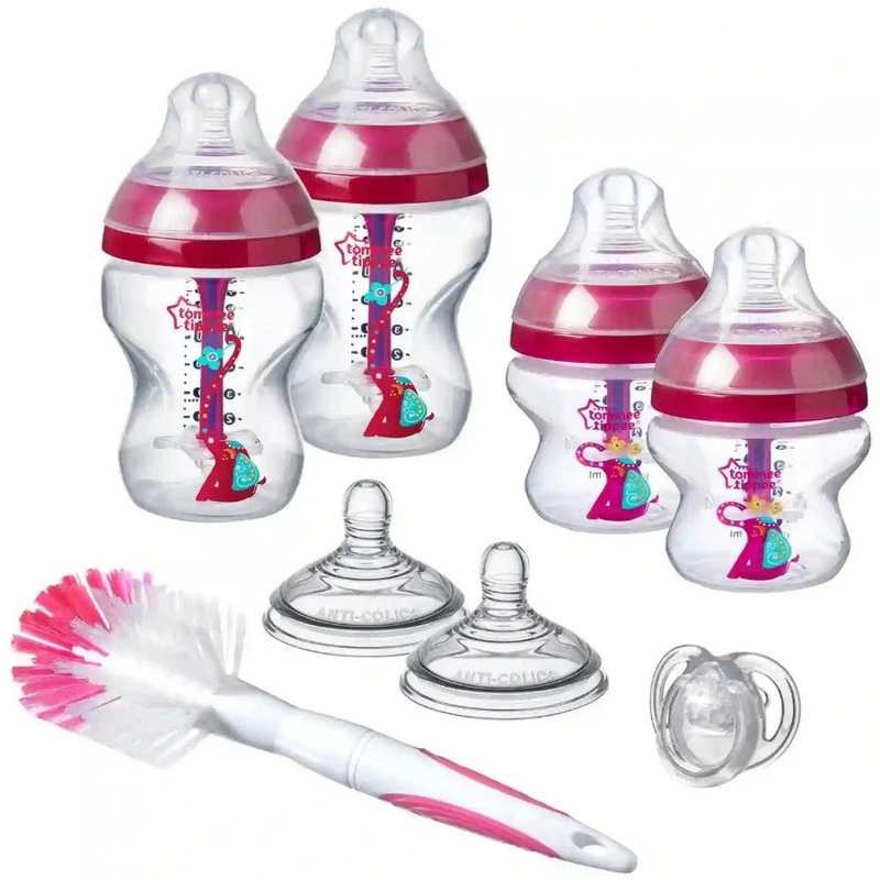 Tommee Tippee Advanced Anti-Colic Starter Bottle Kit- Girl