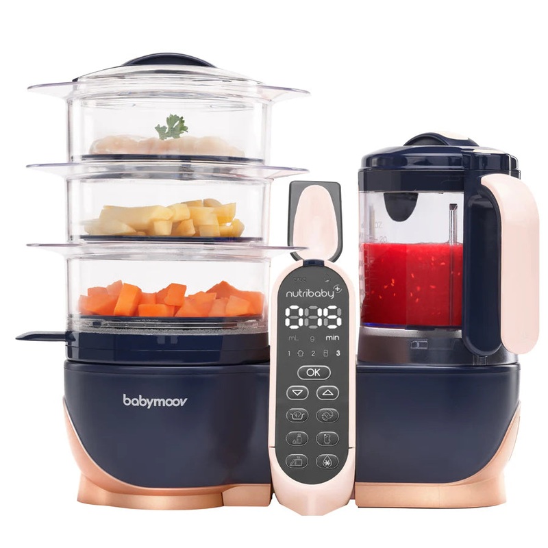 Babymoov Nutribaby XL Food Processor + Recipe Book
