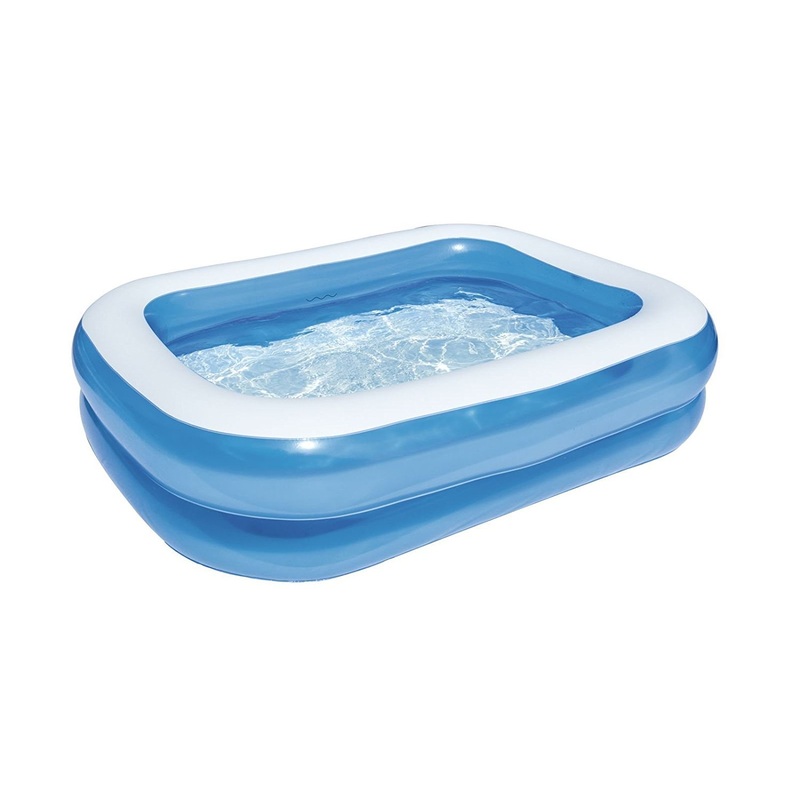 Bestway Blue Rectangular Family Pool (6'7 x 59 x 20/2.01m x 1.50m x 51cm)
