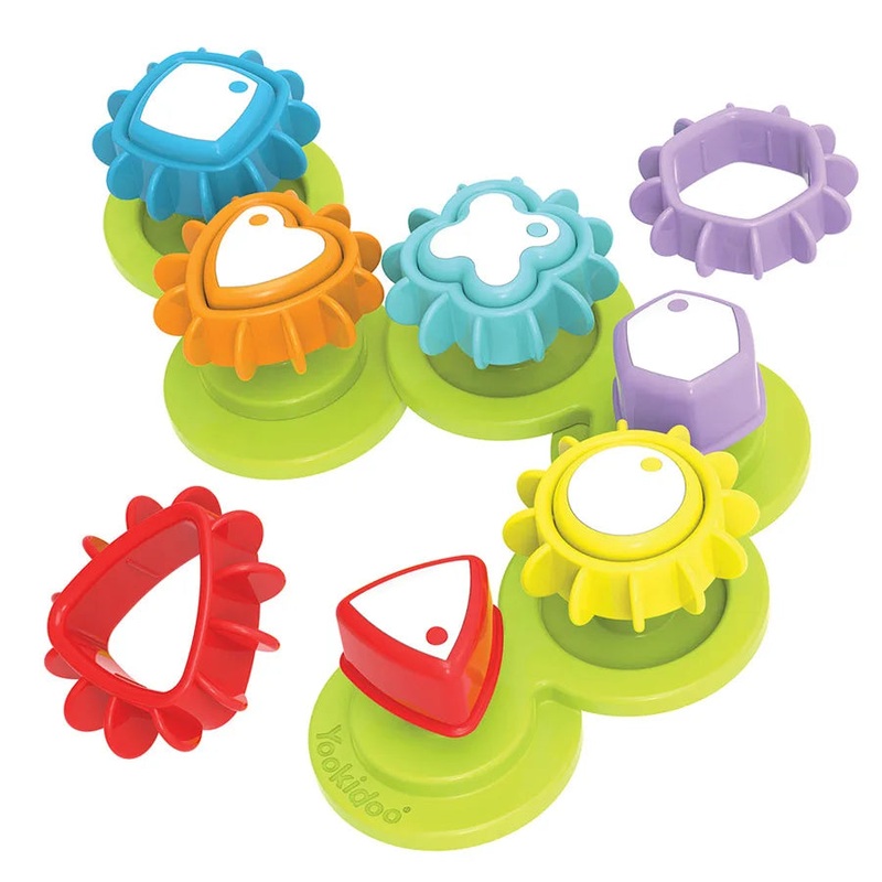 Yookidoo Shape 'N Spin Gear Sorter