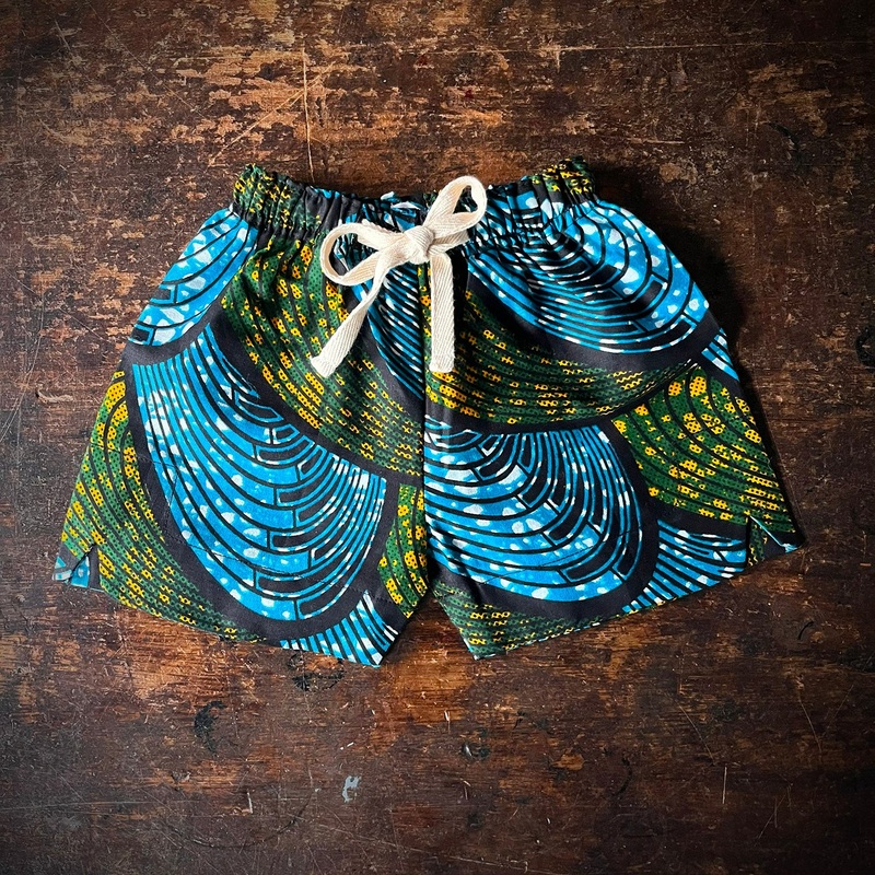 Wax Cotton Temi Shorts - River Canyon