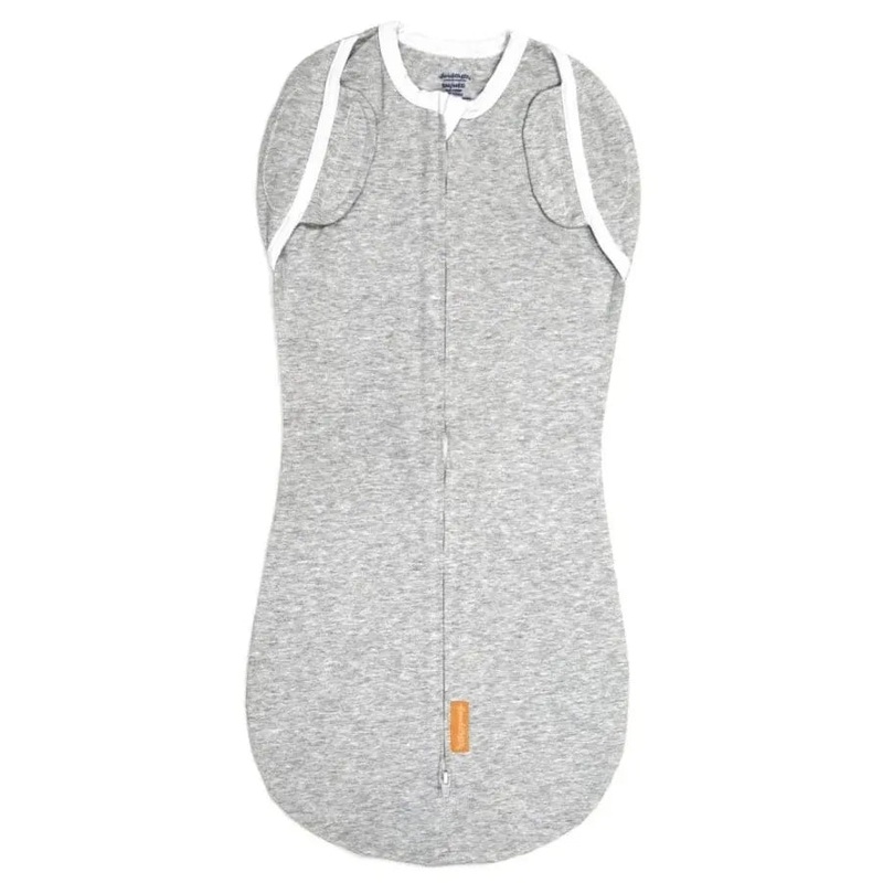 Summer SwaddleMe 1 pk Arms Free Convertible Pod (Heathered Grey)