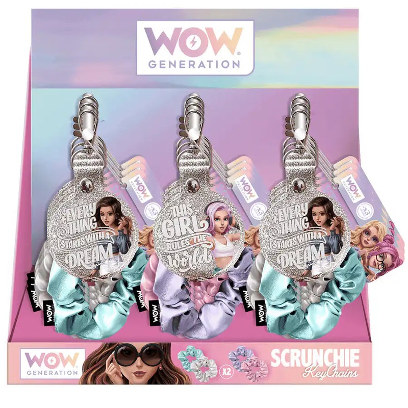 Wow Generation 2 In 1 Scrunchie & Keychain