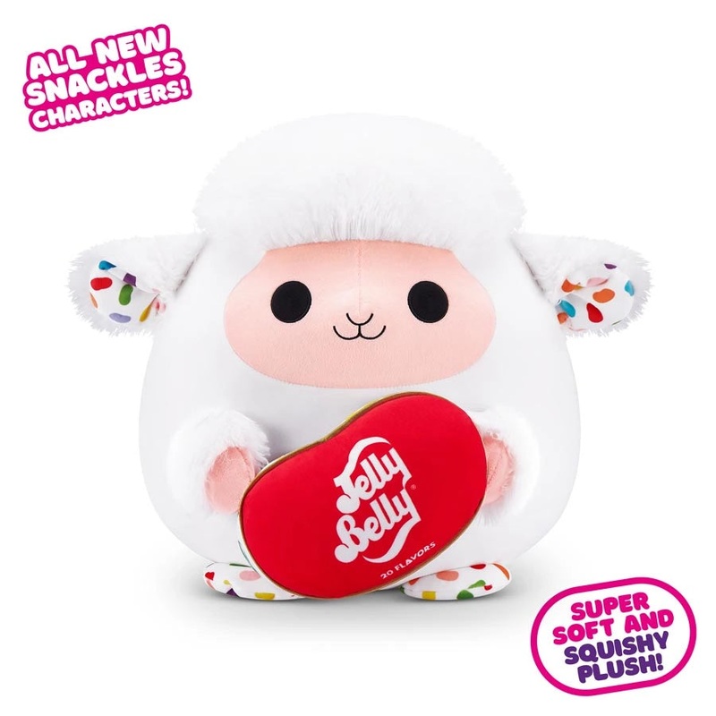 Zuru Snackles Series 2 - Lamb & Jelly Belly 8 Plush