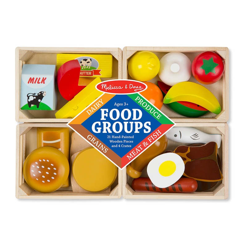 Food Groups - Wooden Play Food