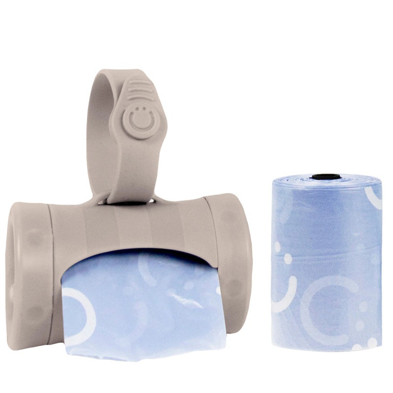 Ubbi On-The-Go Bag dispenser (Taupe)