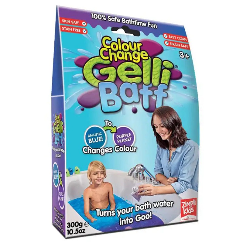Zimpli Kids Colour Change Gelli Baff 300g (Ballistic Blue)
