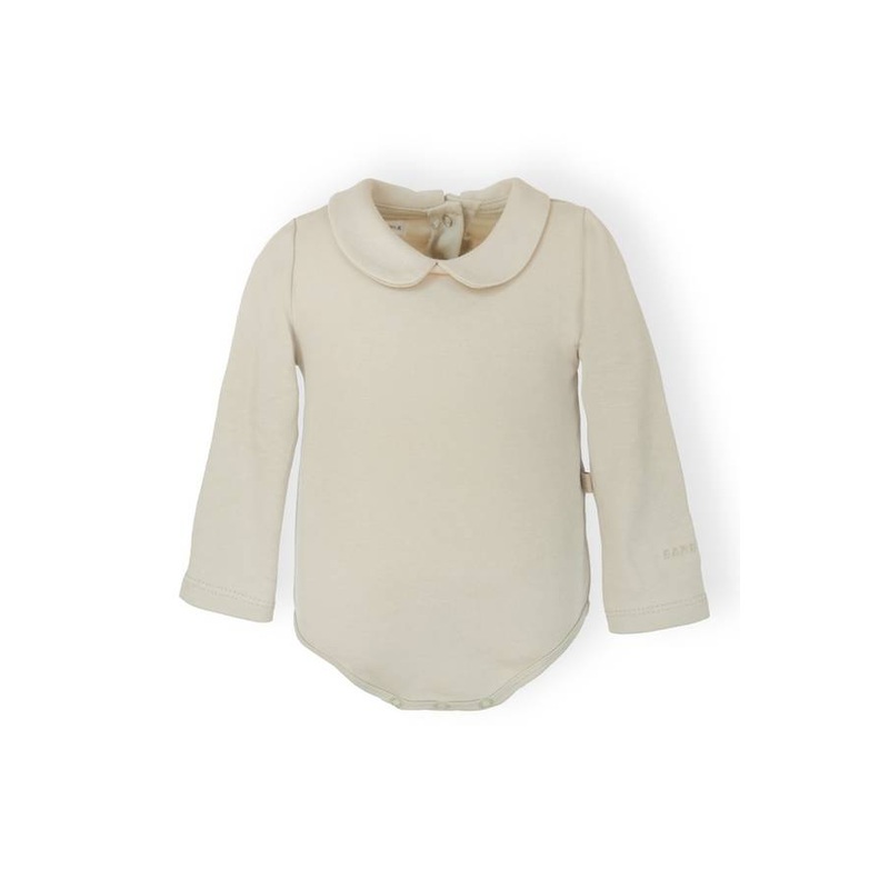 Baby Bodysuit Round Neck - SAND 10