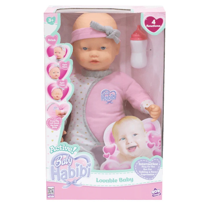 Baby Habibi Doll Lovable Baby 16 inch (Active)
