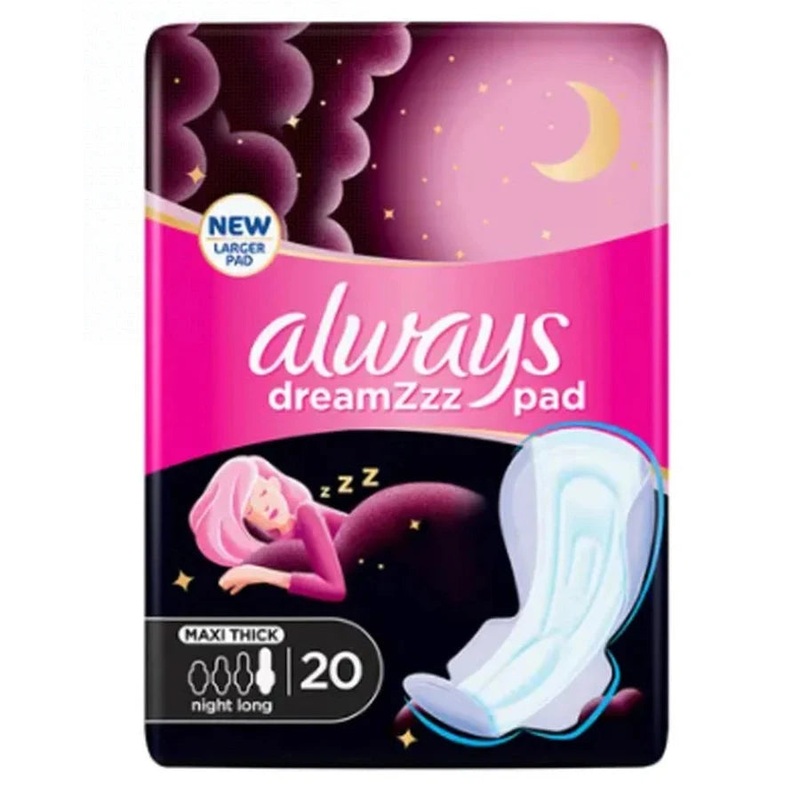 Always Dreamzzz Night Wings Pads (2x10's)