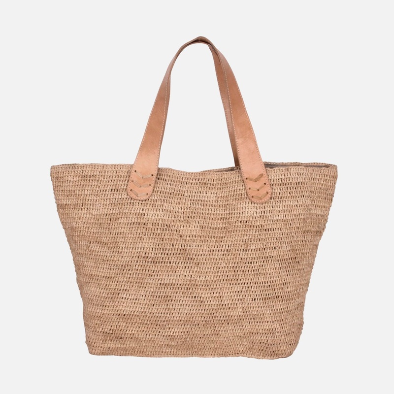 Hand Crocheted Sac Koni Hold All - Tea