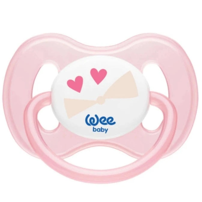 Wee Baby Butterfly Orthodontic Teat Soother 6-18M