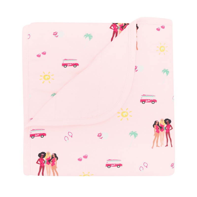 Baby Blanket in Barbie Beach