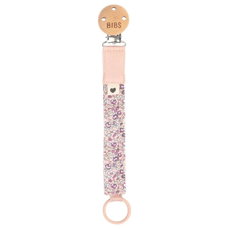 Bibs x Liberty Pacifier Clip (Eloise Blush)
