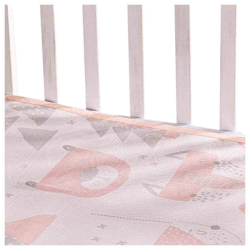 Sunveno Baby Mattress Protector Multipurpose Mat - L (Pink)