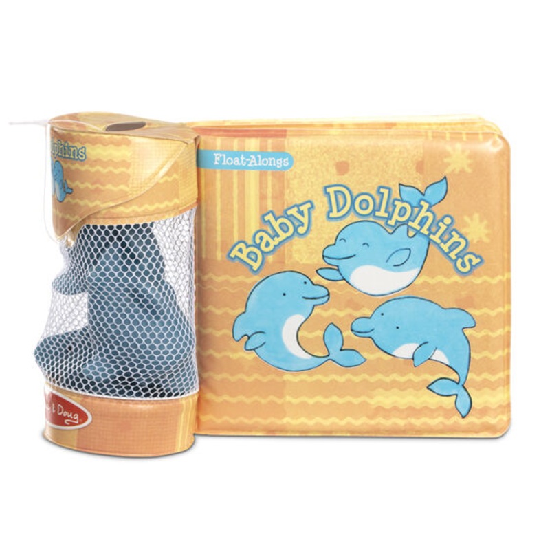 Float-Along Bath Book - Baby Dolphins