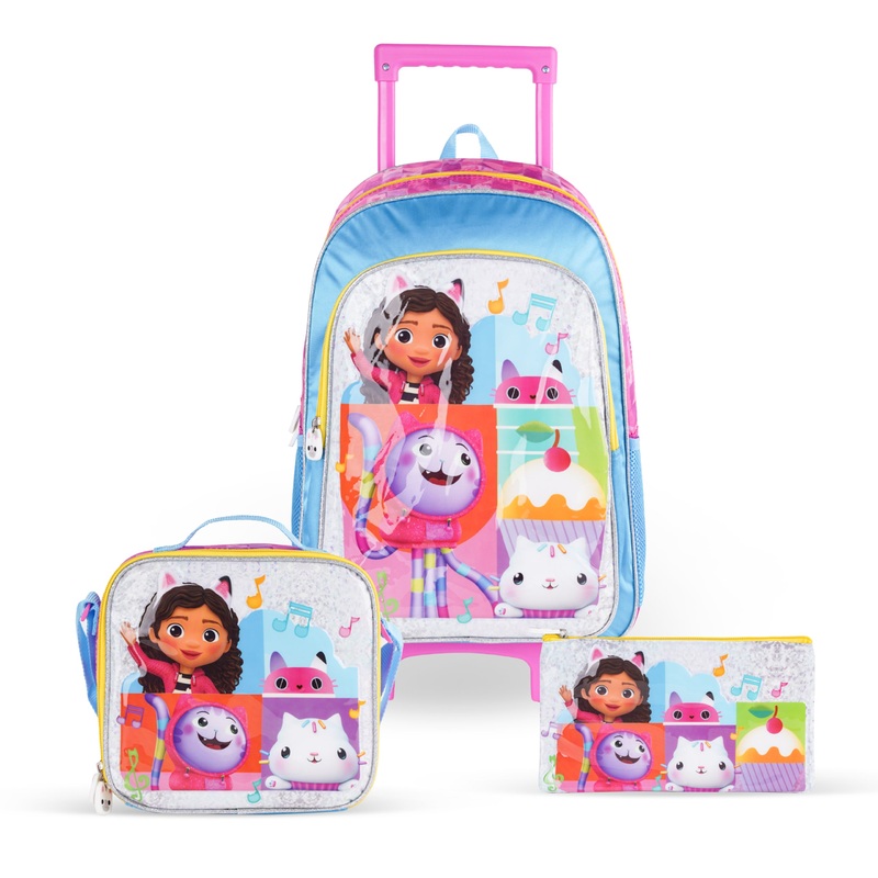 Universal Gabby Doll House Friends & Music 3in1 Trolley Box set 18