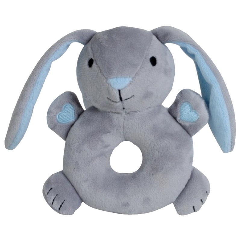 Baby Works Bibibaby Cuddle Rattle - Beau Bunny