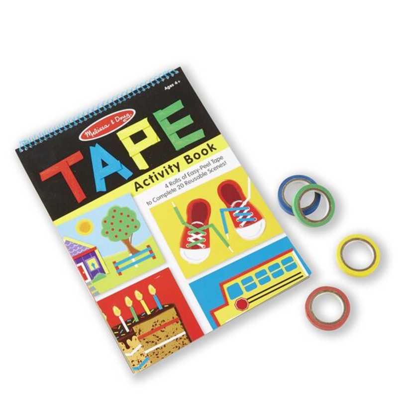 Reusable Tape Activity Book