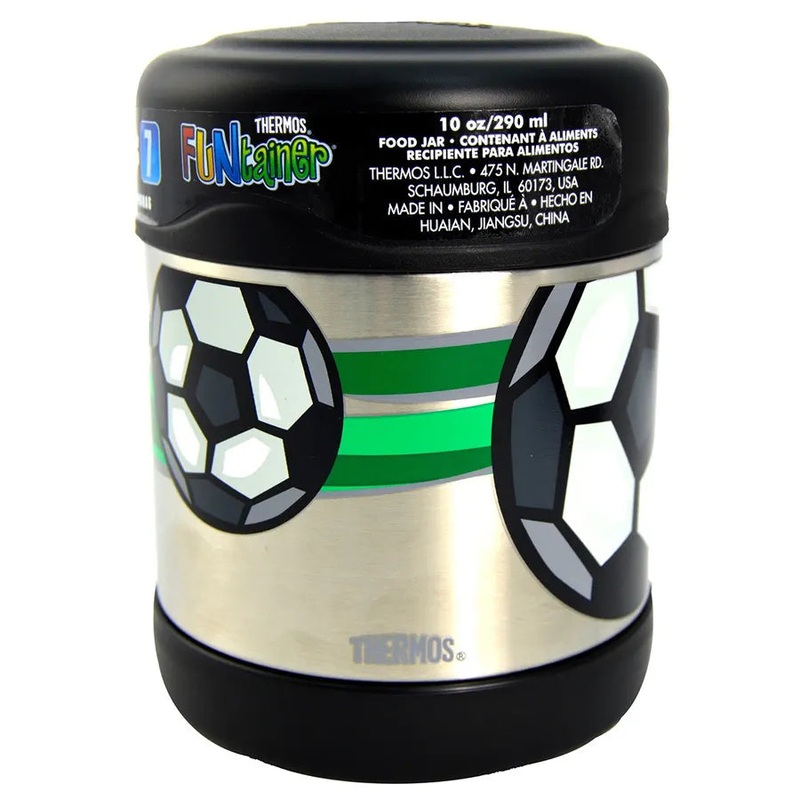 Thermos Funtainer Stainless Steel Food Jar - Foot Ball (290 ml)