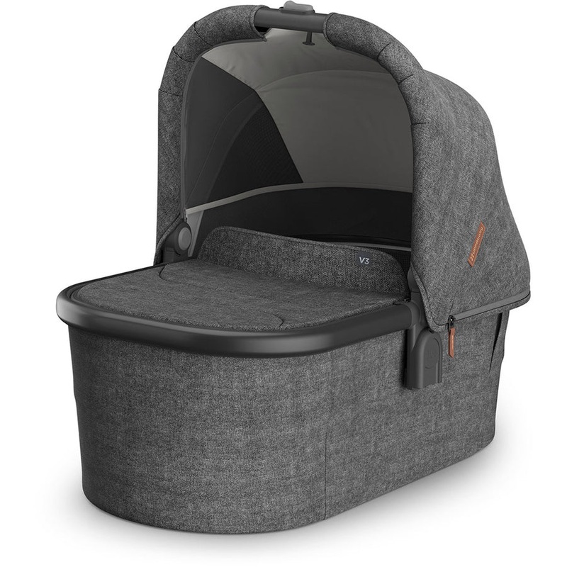 UPPAbaby Bassinet V3 - Greyson - Charcoal Mlange