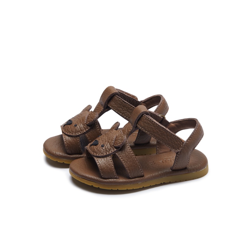 Dhalo Sandals | Bear | Cognac Leather
